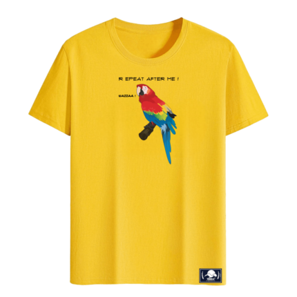 T-shirt “Perroquet” - Jaune.