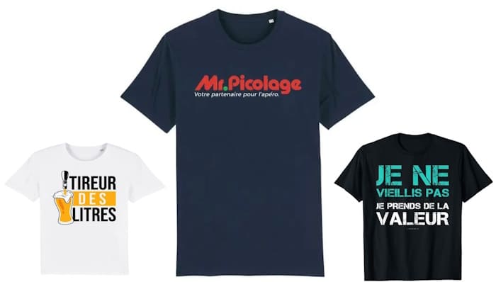 Meilleurs t-shirts insolites et humoristiques du net.